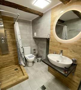 Kúpeľňa v ubytovaní Agora Boutique Apartments Ioannina