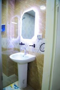 Kylpyhuone majoituspaikassa Eco Hostel