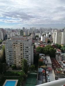 Una vista aérea de Petit Apartment en Avenida Belgrano