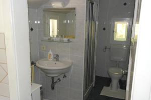 Koupelna v ubytování Ferienhaus Simon