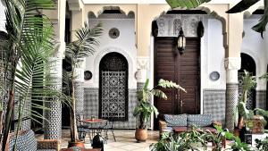 Zahrada ubytování Riad Razane Fez