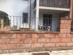 A balcony or terrace at Sweet Maison