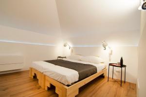 Postel nebo postele na pokoji v ubytování Gabanel Bike Hostel