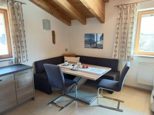 Posezení v ubytování Pferdehof Ansteingut