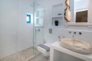 Kúpeľňa v ubytovaní Vincenzo Family Rooms