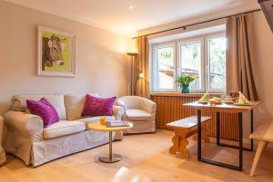 Zona d'estar a Hotel Berlin Tegernsee
