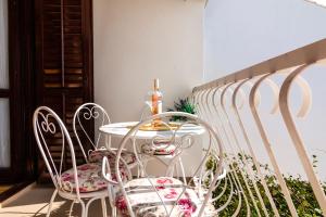 Balkón alebo terasa v ubytovaní Sunny beach apartment Lavica