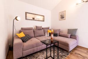 Posedenie v ubytovaní Sunny beach apartment Lavica