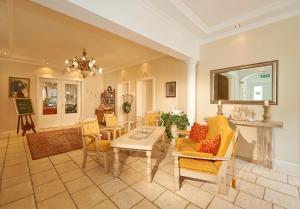 Χώρος καθιστικού στο Hotel Garni Keil