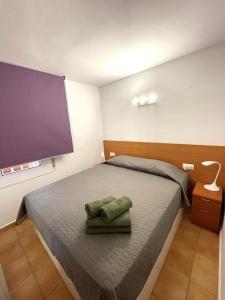 Postel nebo postele na pokoji v ubytování Apartamento Tortosa