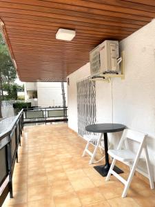 Kuchyň nebo kuchyňský kout v ubytování Apartamento Tortosa