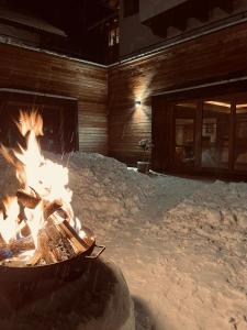 B&B Ciastel v zimě