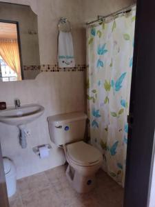 Ванная комната в Cabaña Villa Gabriela
