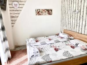 Postel nebo postele na pokoji v ubytování RIEDWIRTSHAUS
