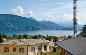 Vue générale sur la montagne ou vue sur la montagne depuis l'appartement