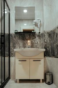 Koupelna v ubytování HASUNİ TAŞ HOTEL