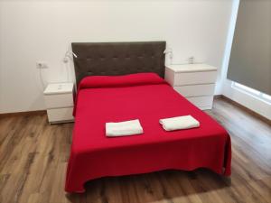 Albergue & Rooms Murgadán客房内的一张或多张床位