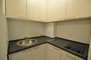 Kuchyň nebo kuchyňský kout v ubytování Rafailovici Holiday Apartments