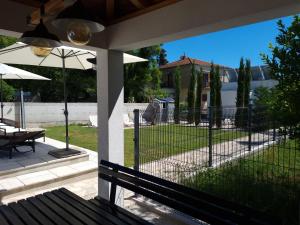 Zahrada ubytování Villa Lukas