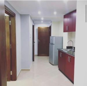 Η κουζίνα ή μικρή κουζίνα στο APARTAMENTOS ALBATROS +12 φωτογραφίες