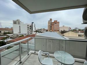 Balkón nebo terasa v ubytování Edificio el Arbol piso 3