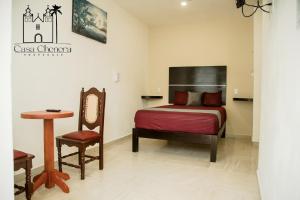Postel nebo postele na pokoji v ubytování Casa Chenera + 2 fotografie