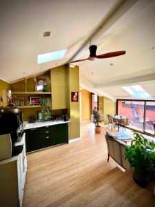 Kuchyň nebo kuchyňský kout v ubytování B&B Via Roma 41