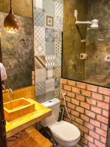 Phòng tắm tại Pousada Sol Da Pipa
