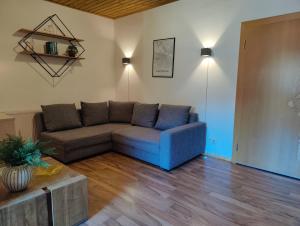 Posezení v ubytování Pension Almhof