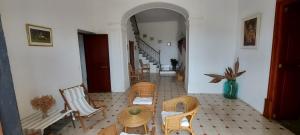 A seating area at Casa Castellitx Mallorca
