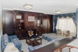 A seating area at Villa Pilar