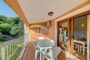 Balkón nebo terasa v ubytování Residenza Pierre et Vacances Badus