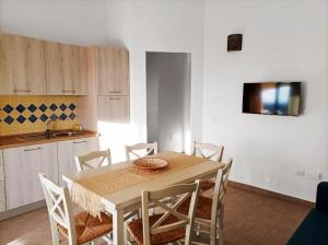 Kuchyň nebo kuchyňský kout v ubytování Residenza Pierre et Vacances Badus