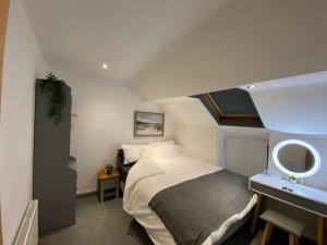 Krevet ili kreveti u jedinici u okviru objekta Spacious City Centre Property