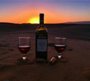 Nápoje v ubytování Desert Romantic Camp