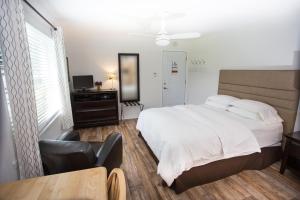Postel nebo postele na pokoji v ubytování Studiotel Bromont