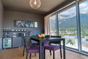 Üldine mäevaade või majutusasutusest aDLERS Hotel Innsbruck pildistatud vaade