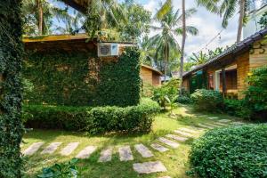 Vonkajšia záhrada v ubytovaní Dendi Resort Phu Quoc