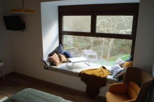 A seating area at Molino Mellado