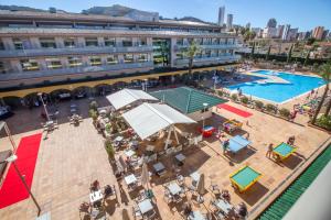 Bazén v ubytování Hotel Mediterraneo nebo v jeho okolí