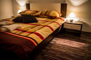 Posteľ alebo postele v izbe v ubytovaní Guest House Buk Rastoke
