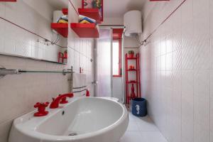 Kúpeľňa v ubytovaní Casa Flavio + 17 fotografií