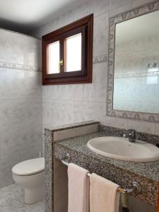 Kúpeľňa v ubytovaní Hostal CAN GALLU