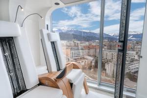 Üldine mäevaade või majutusasutusest aDLERS Hotel Innsbruck pildistatud vaade