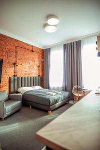เตียงในห้องที่ SMART STUDIO Apartamenty Kwidzyn, Śniadania, Bezpłatny Parking, Faktury VAT