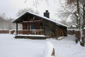 Le Chalet Pré de la Fontaine v zimě
