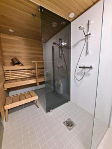 Koupelna v ubytování Hilmantori 206