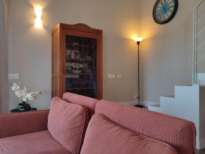 Posezení v ubytování La Casa di Stefania LOFT