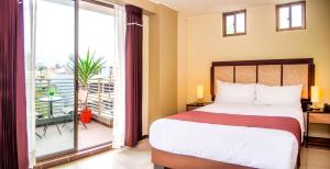 Katil atau katil-katil dalam bilik di Hotel D'Carlo Class