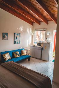 Posezení v ubytování Courtesy Apartments Aruba